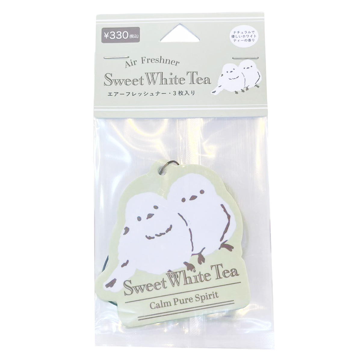 エアーフレッシュナー 3枚入り シマエナガ 371769