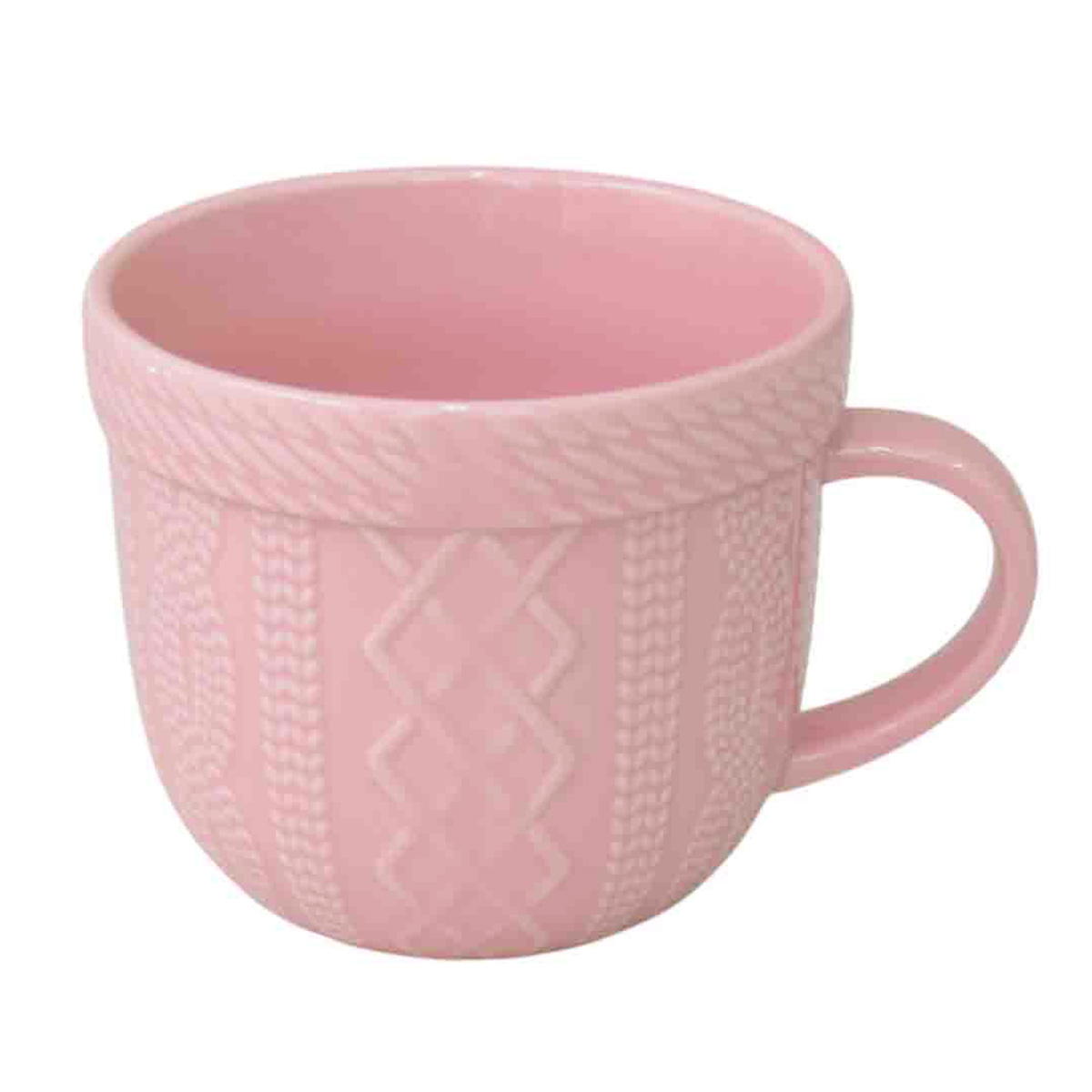 【在庫限り】ニッティング マグ ピンク 371790