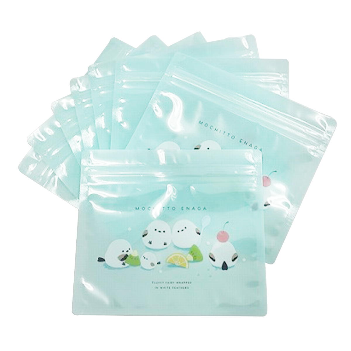 もちっとエナガジッパーバッグA7 8枚 372407