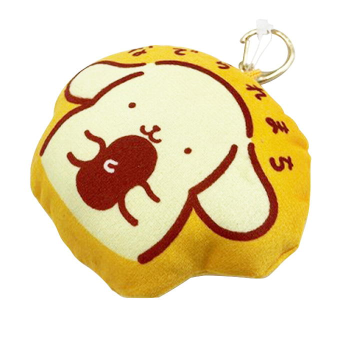 sanrio ポムポムプリン周年 クッションキーホルダー プリンなでなで 372569
