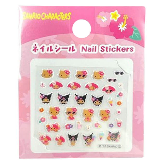 sanrio ミックス ネイルシール 日焼け ガールズ 372664