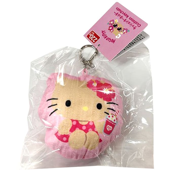 sanrio クッションキーホルダー キティ 日焼け 372676