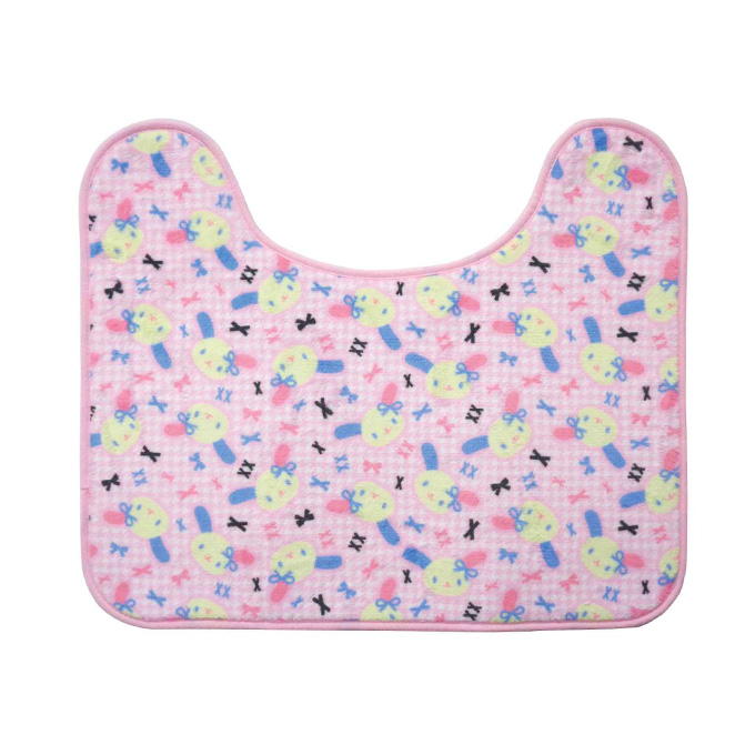 ウサハナ トイレマット 372959