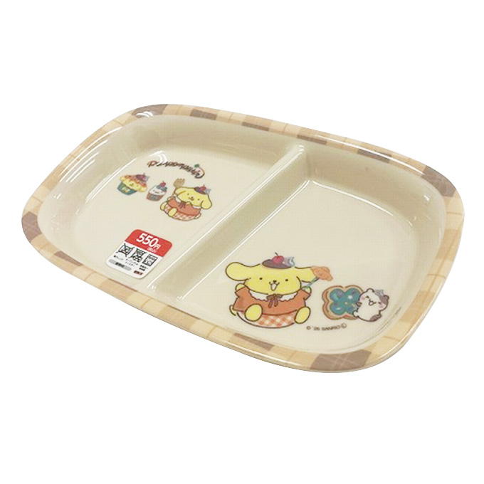 sanrio スナックプレート ポムポムプリン のんびりタイム 373080