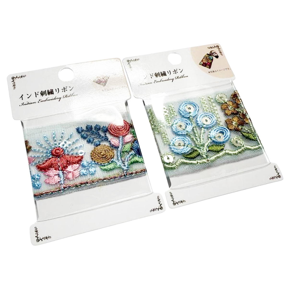 インド刺繍リボン 373939