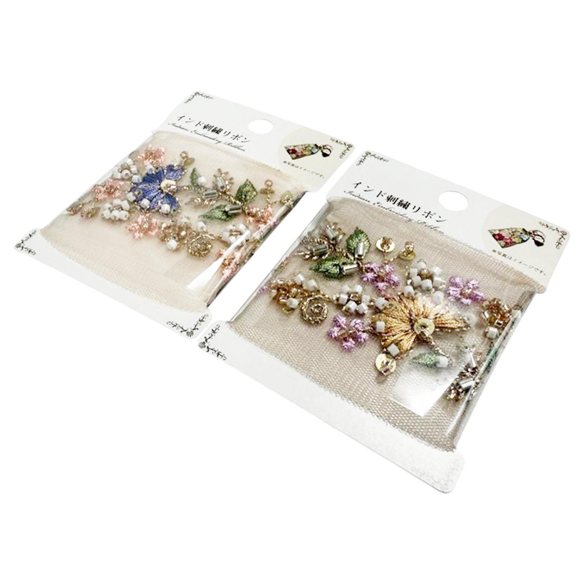 インド刺繍リボン 373941