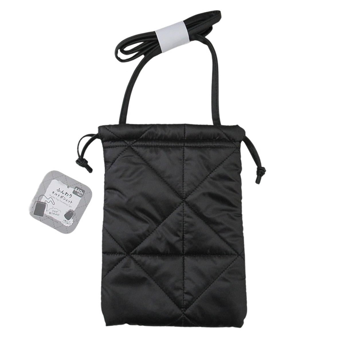 ふんわりキルトポシェット 巾着型 375403