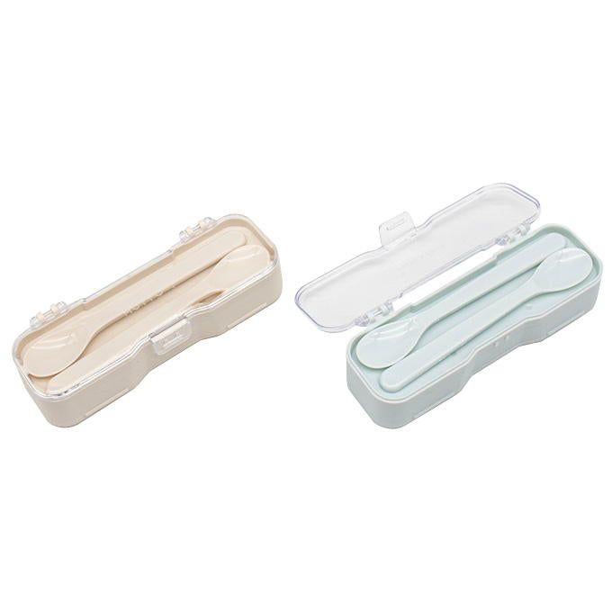 幼児食器 スプーン2P&おやつケース 375511