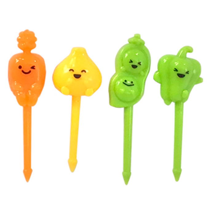 にぎやか野菜ピックス 8P 375532