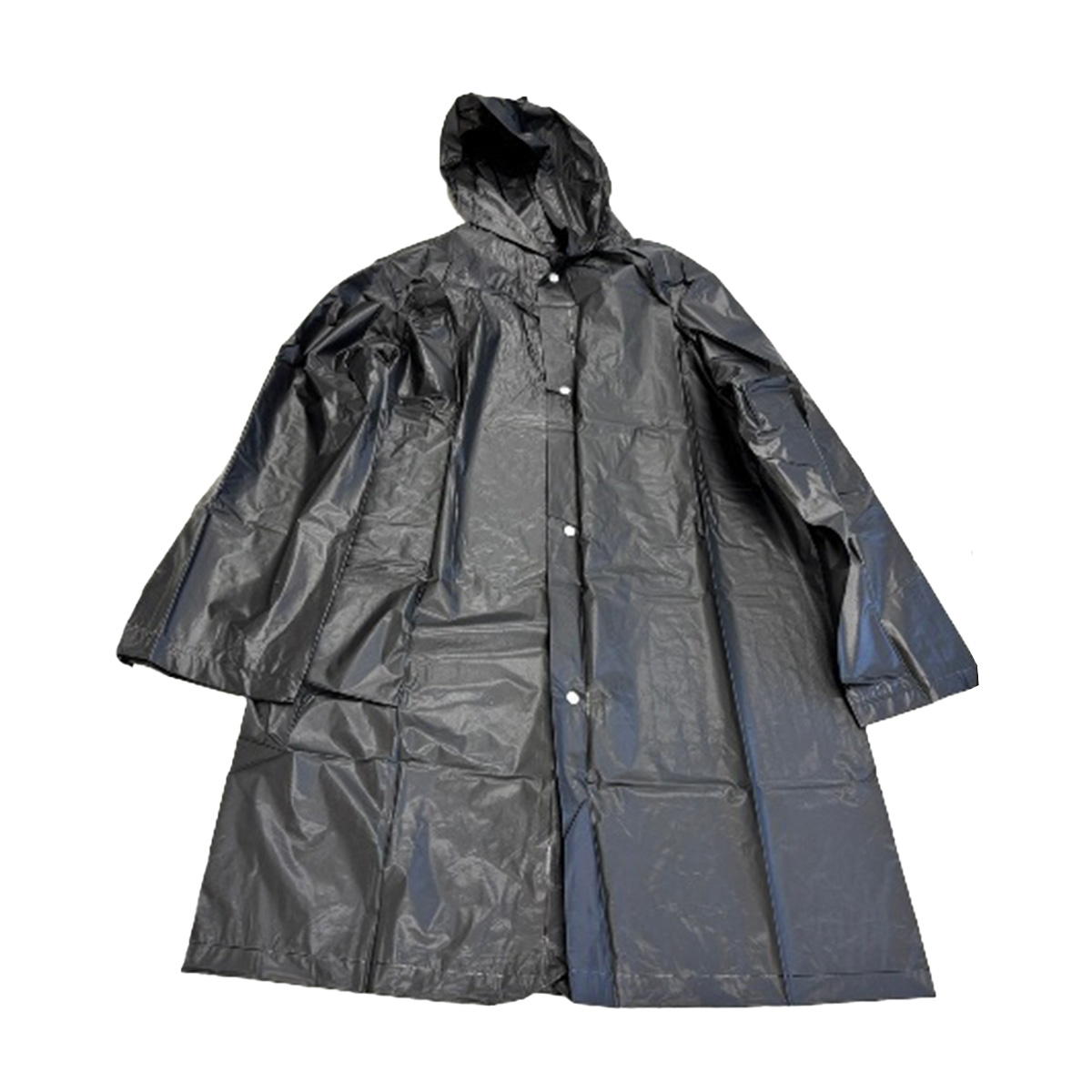 ビッグサイズレインコート ブラック 377458