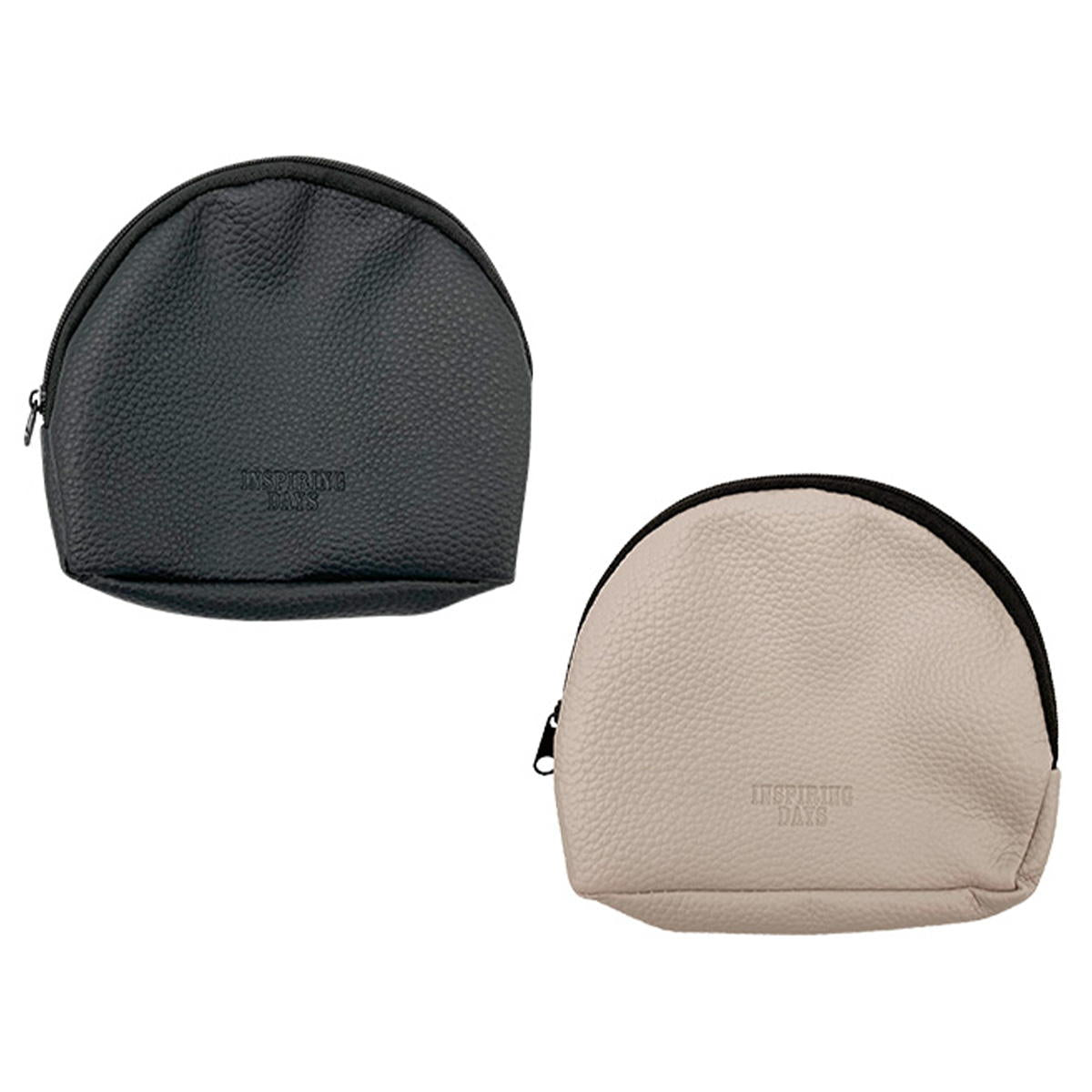 フェイクレザーポーチ(丸) 377466