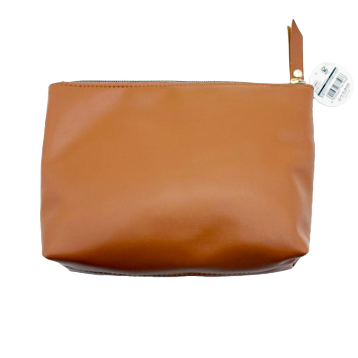 レザーポーチマチ付舟形キャメル 377468