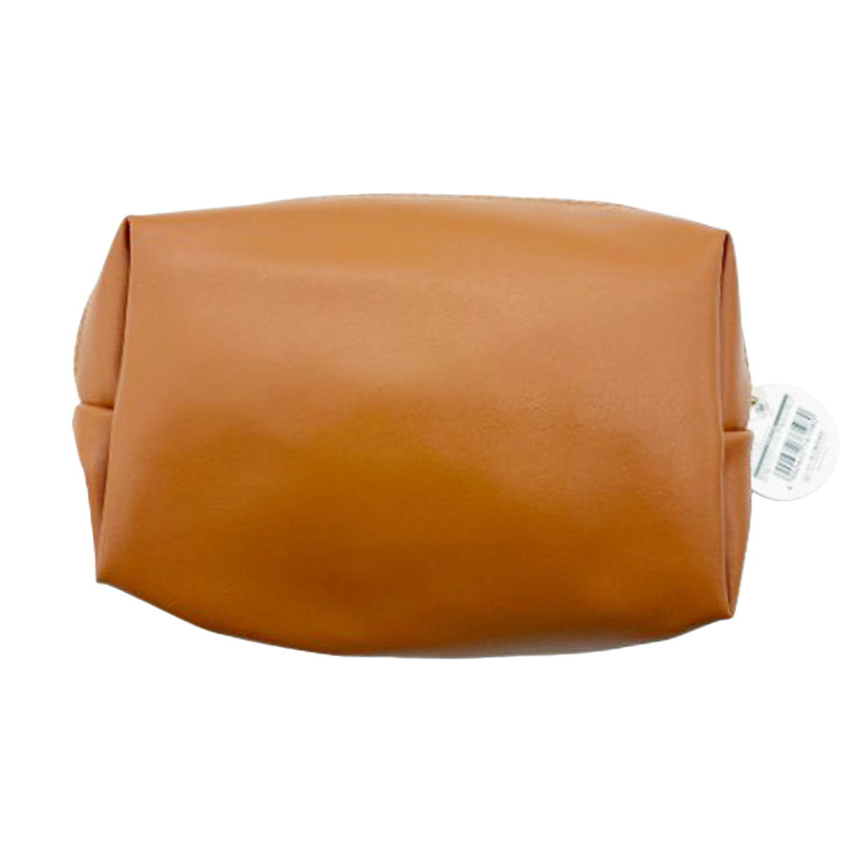 レザーポーチマチ付スクエアキャメル 377469