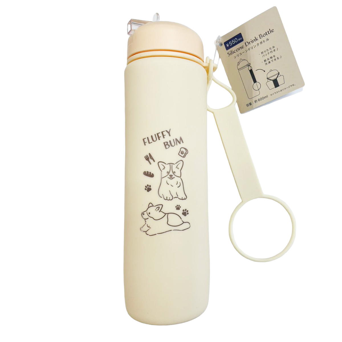 シリコーンドリンクボトル コーギー 397131
