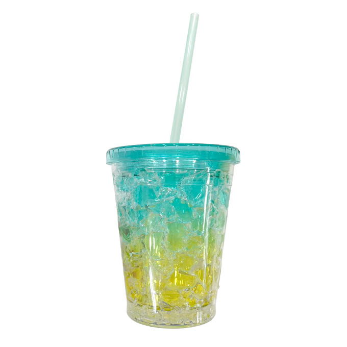 ジェルタンブラー 250ml BLxYE 397329
