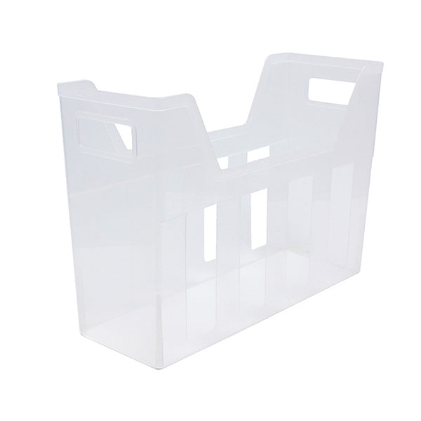 A4ファイルボックス・クリア 450634