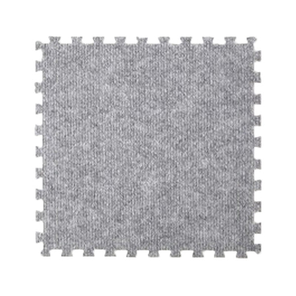 タイルマット ジョイントマット ジョイントカーペット 防音 滑り止め ジョイントカーペットマット 30×30×7mm グレー 450725