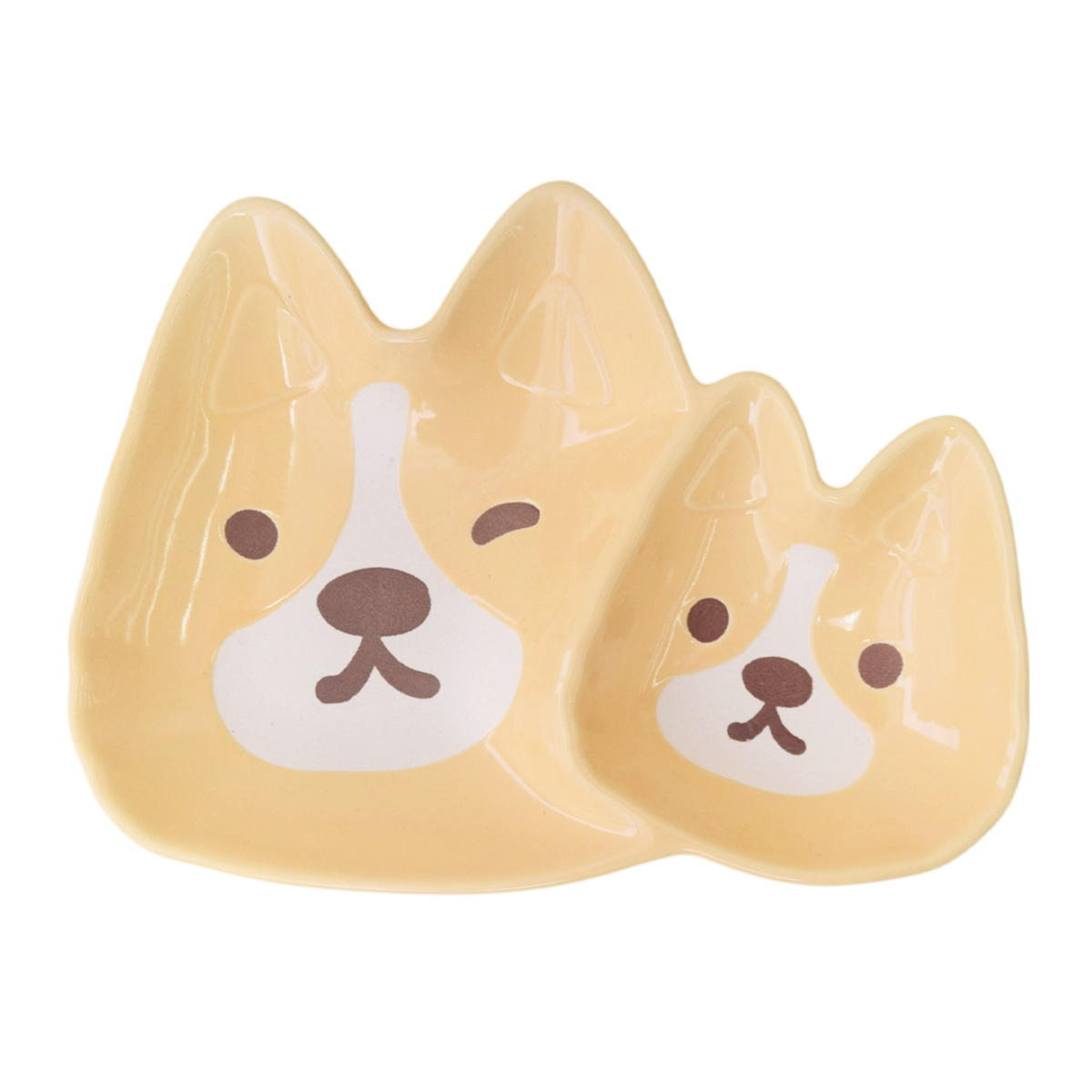 まるんコーギー 仕切り皿 580088