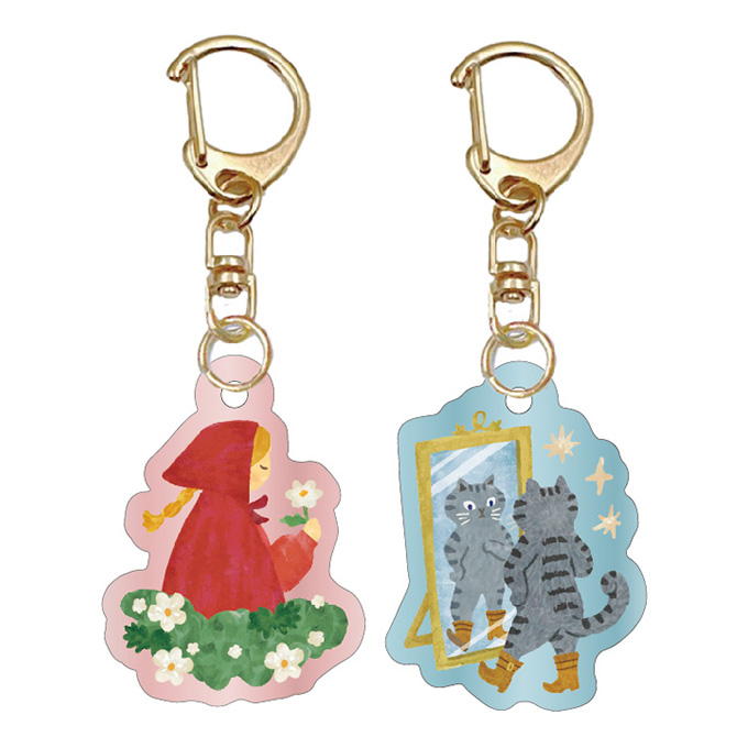 【在庫限り】アクリルキーホルダー 童話シリーズ 598741
