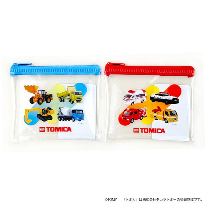 トミカ PVCフラットポーチ 598828