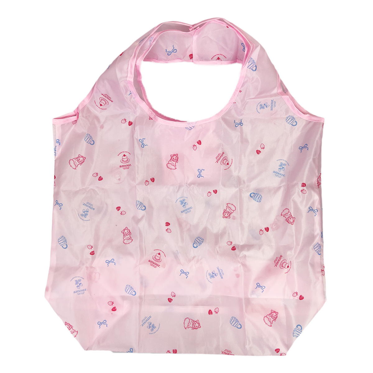 【OUTLET】NAPPYコラボ amour エコバッグL ピンク 599222