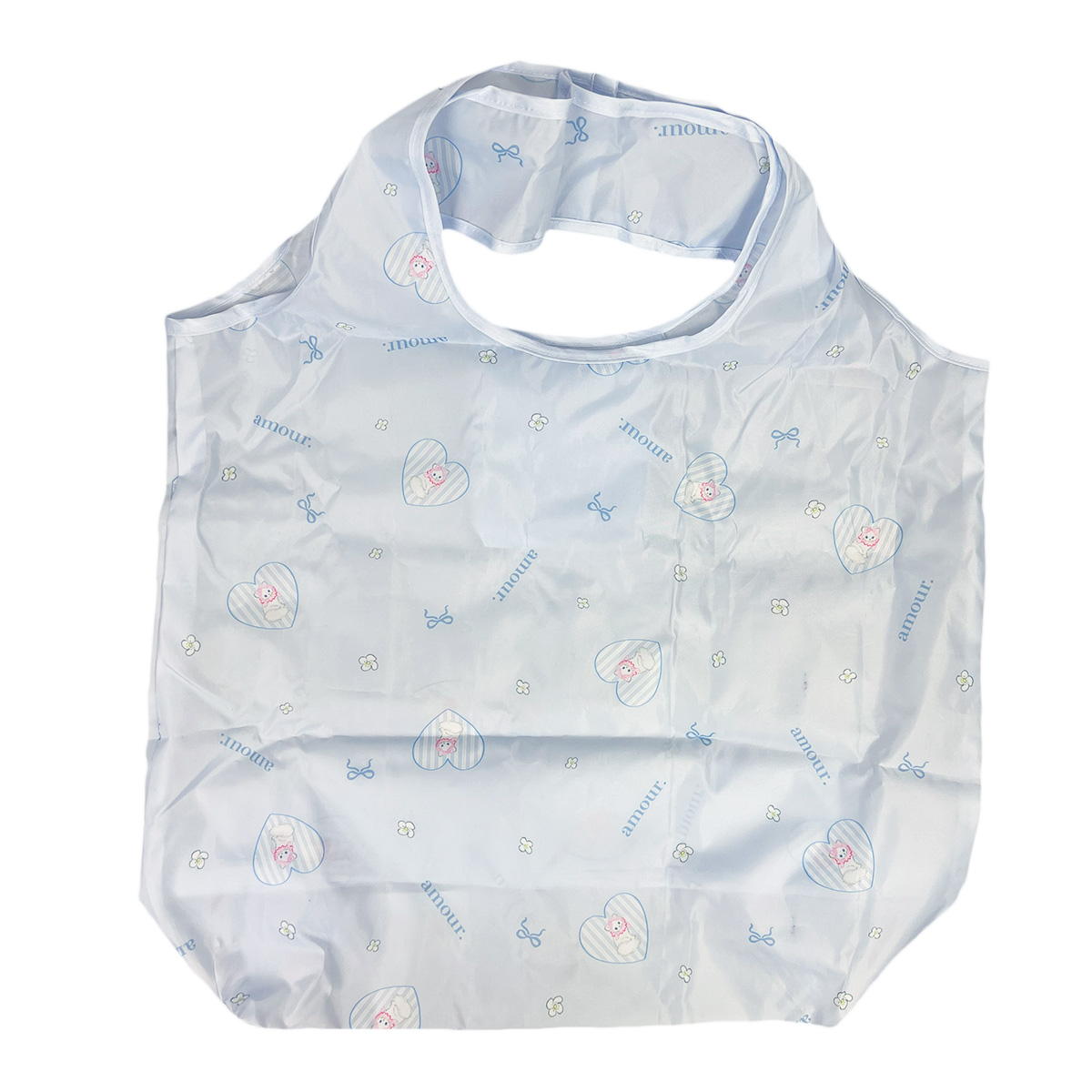 【OUTLET】NAPPYコラボ amour エコバッグL ブルー 599223
