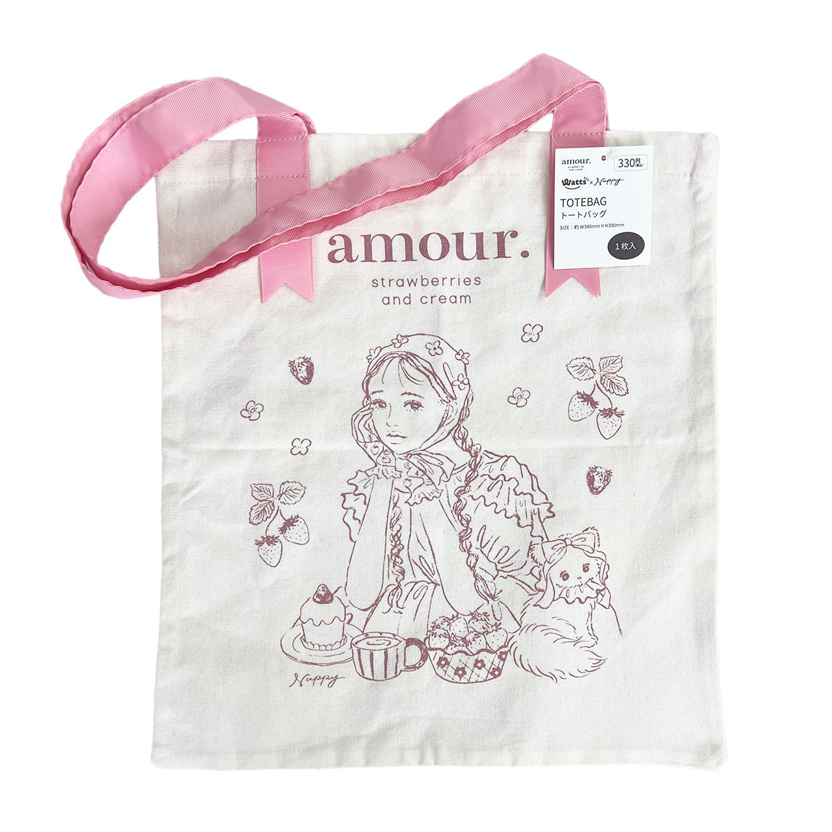 【OUTLET】NAPPYコラボ amour トートバッグ 599224