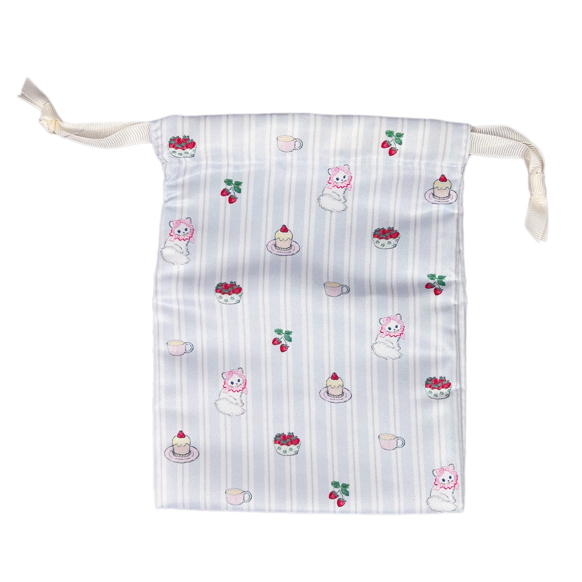 【OUTLET】NAPPYコラボ amour 巾着 S ブルー 599236