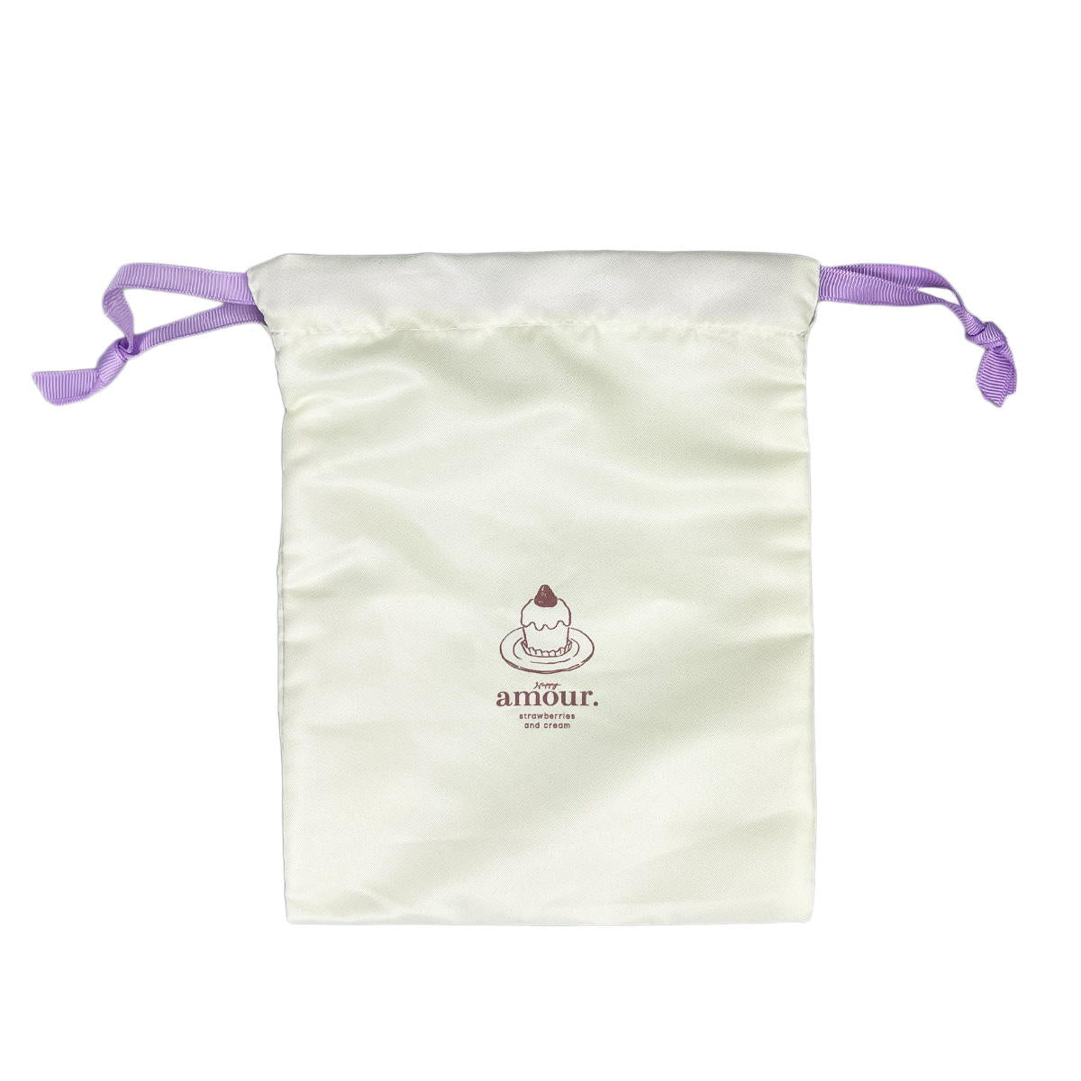 【OUTLET】NAPPYコラボ amour 巾着 M パープル 599238