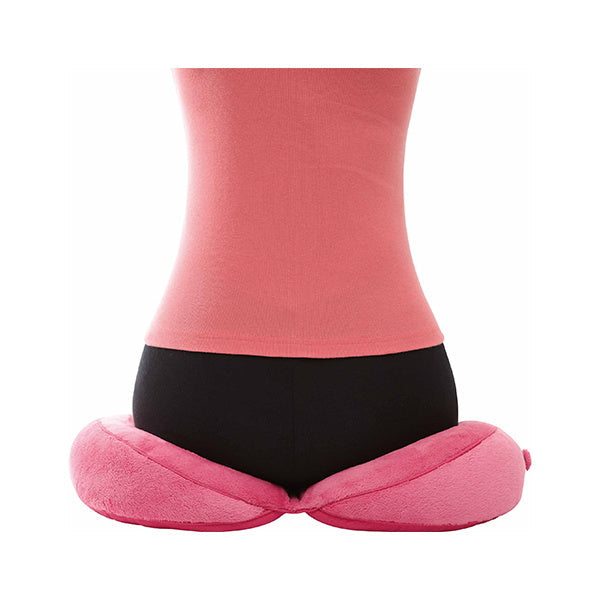 骨盤矯正クッション コジット 車 椅子 デスクワーク メイクヒップス ベーグルクッション 美尻 ラズベリー 600742