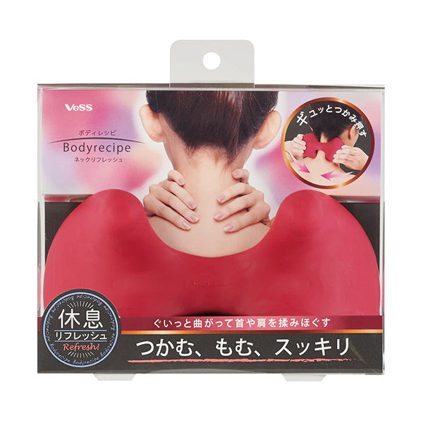 【在庫限り】マッサージ器 小型 首 肩こり 頭皮 ベス ボディレシピ ネックリフレッシュ RE-1202 601583