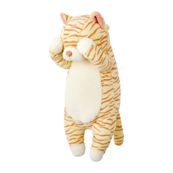 【OUTLET】抱き枕 ぬいぐるみ 猫 動物 トラネコ 抱きまくら りぶはあと クビネッコ抱き枕 トラネコ W16xD16xH45cm 609140