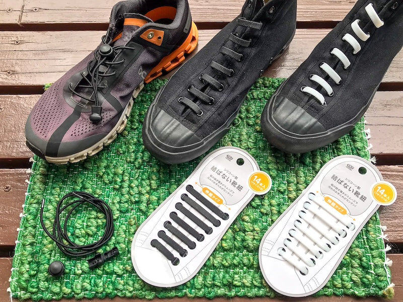 結ばない靴紐 靴紐 結ばない 楽天 結ばない靴ひも 55cm 70cm AIR CATERPY エアー