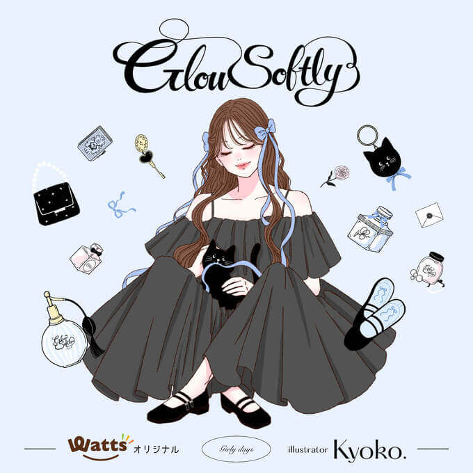 ✨Watts × illustrator Kyoko.コラボアイテムが新発売✨