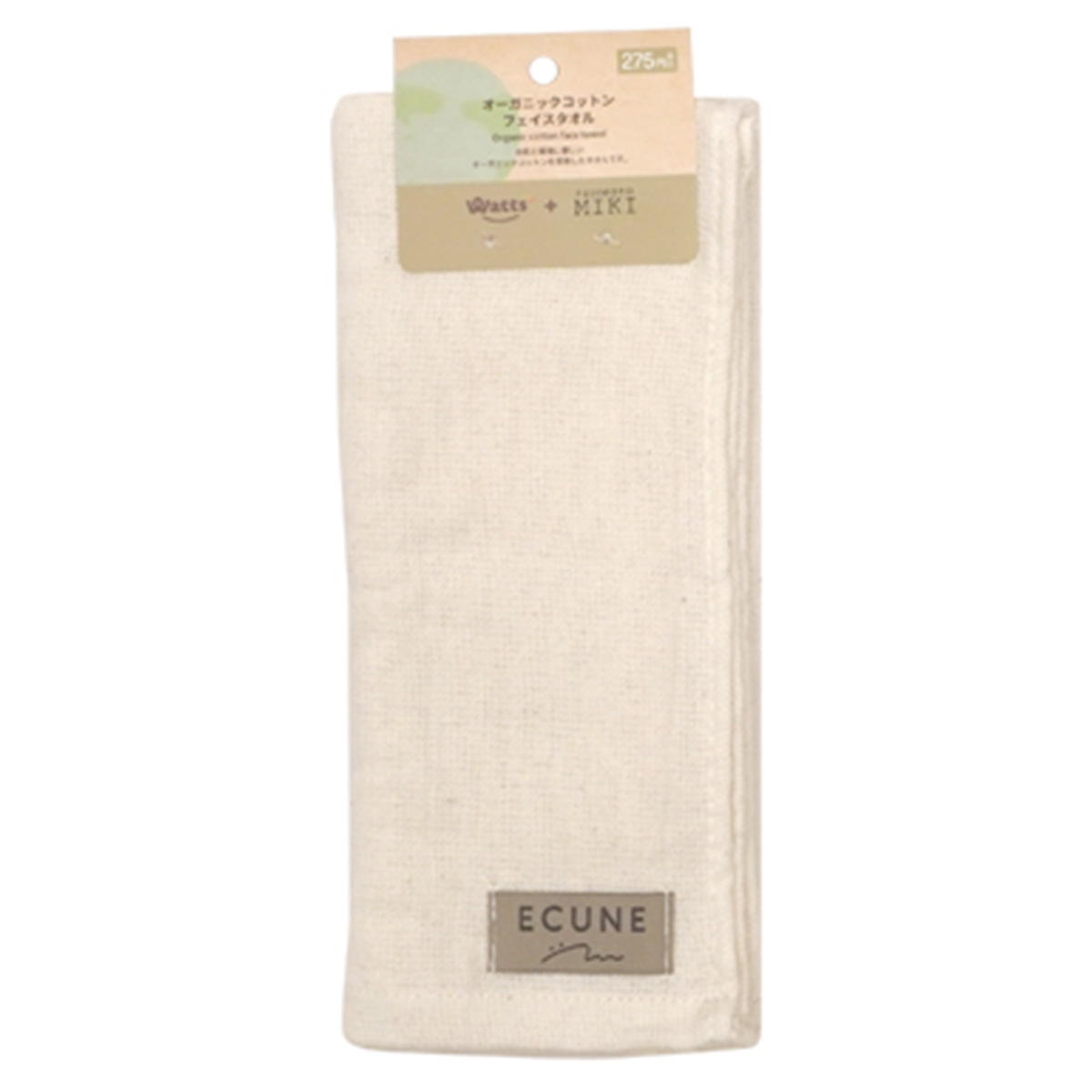PB.藤本美貴コラボ オーガニックコットンフェイスタオル 002883