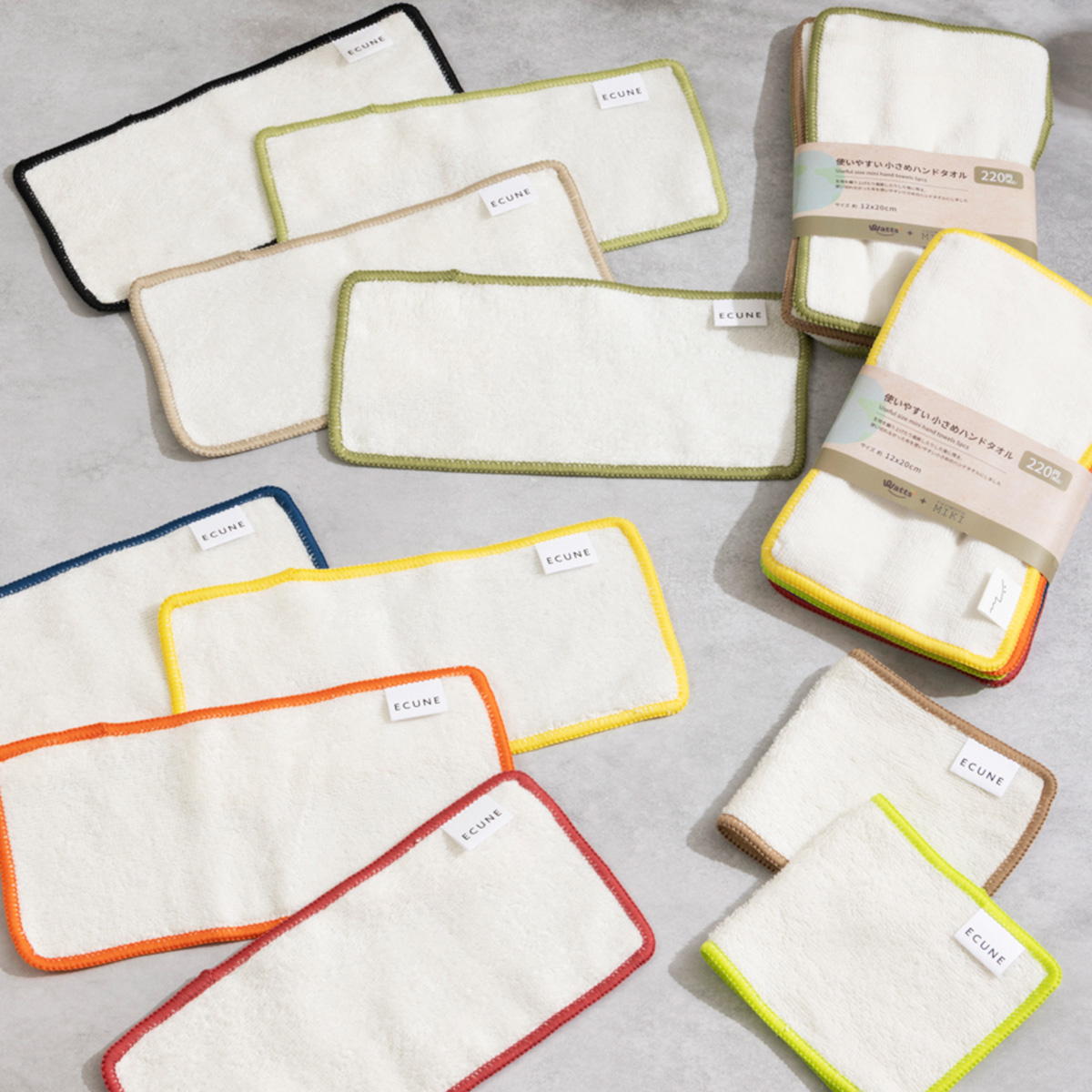 PB.藤本美貴コラボ 毎日ミニハンドタオル アースカラー 003142