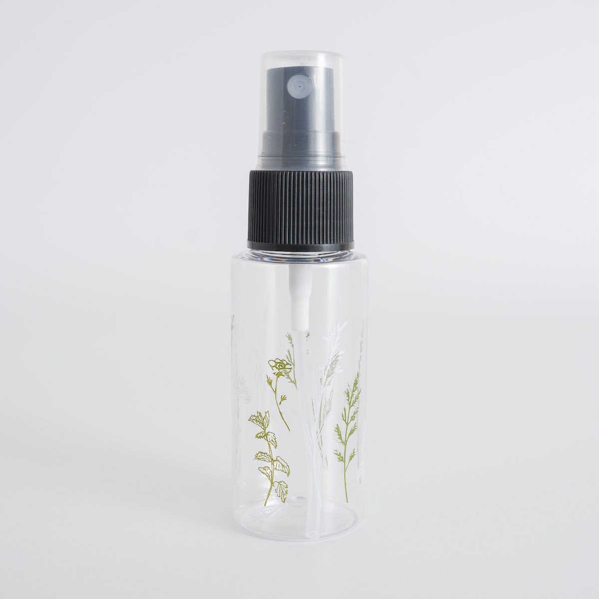 トラベルボトル 詰め替え容器 ミストボトル ボタニカル柄 30ml　005340