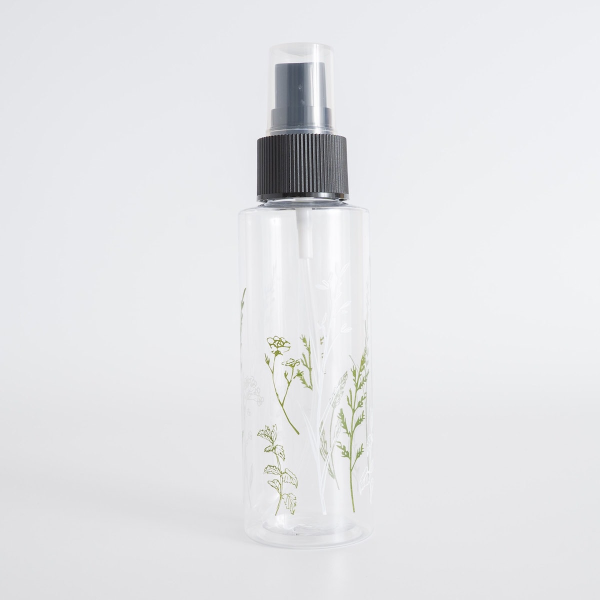 トラベルボトル 詰め替え容器ミストボトル ボタニカル柄 100ml　005341