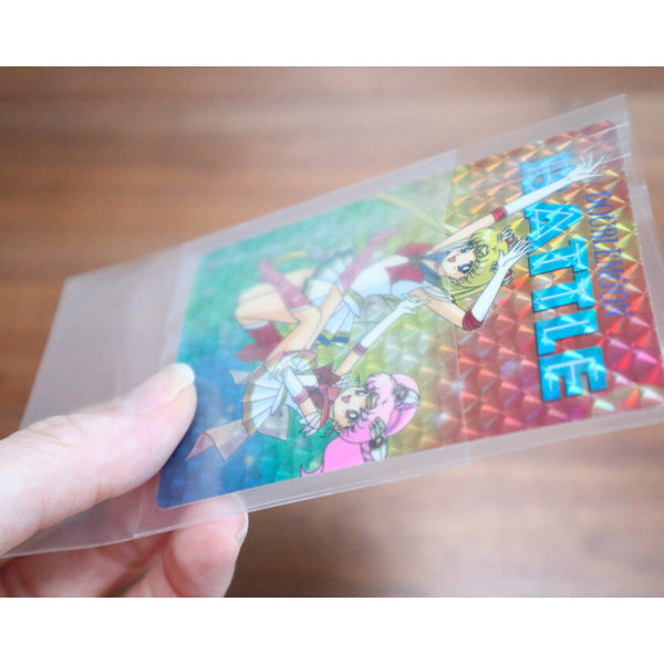 【在庫限り】トレーディングカード用 ソフトカードケース 80枚用　012186