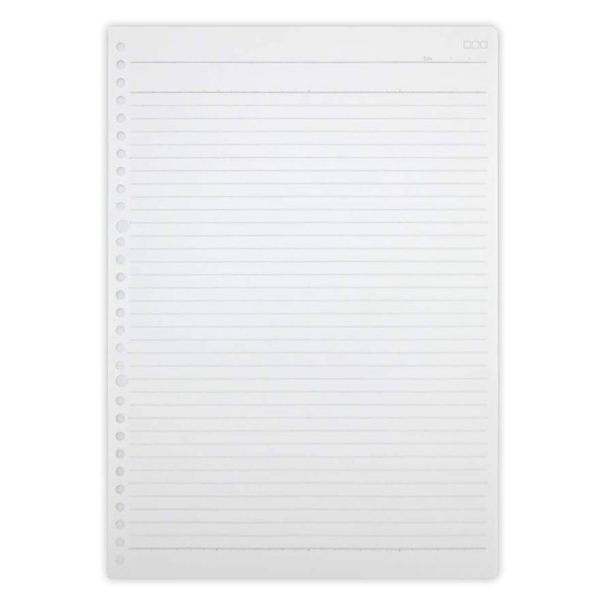 ルッツページ (一通目) ルッツページ (一通目) プリンタ帳票カラー用紙500枚（ルーズリーフ 30