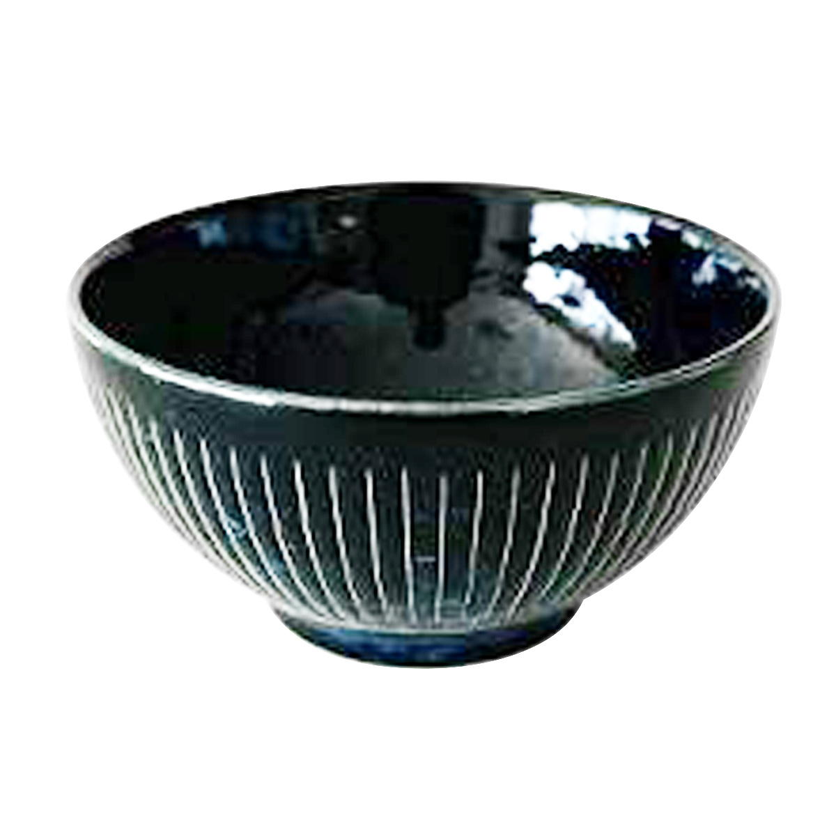 Tokinone PB.色撥水十草茶碗窯変紺 021205