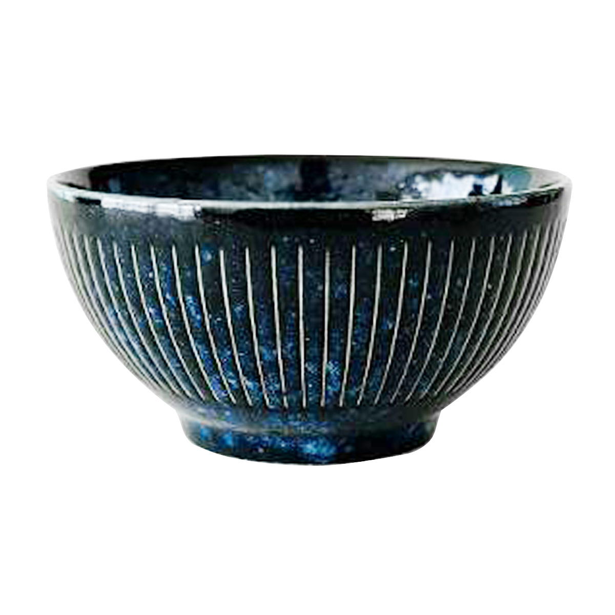 Tokinone PB.色撥水十草茶碗窯変紺 021205