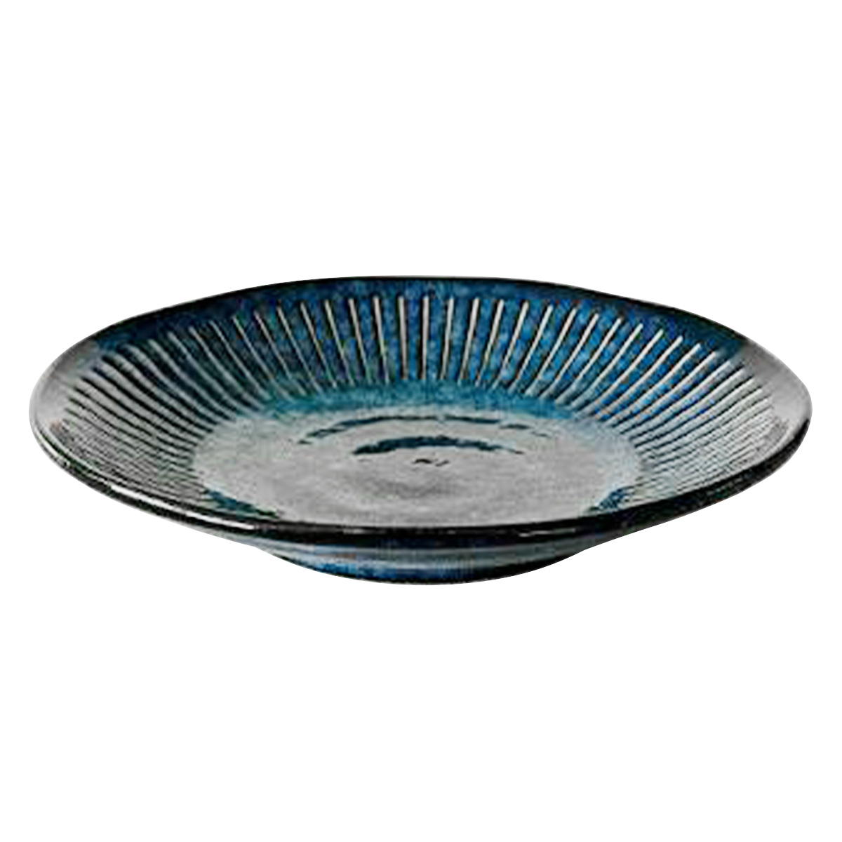 Tokinone PB.色撥水十草和軽窯変紺 5.0皿 021211