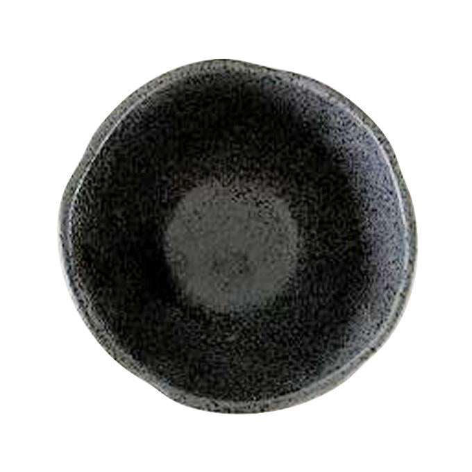 Tokinone PB.黒結晶ねじり小鉢 021268