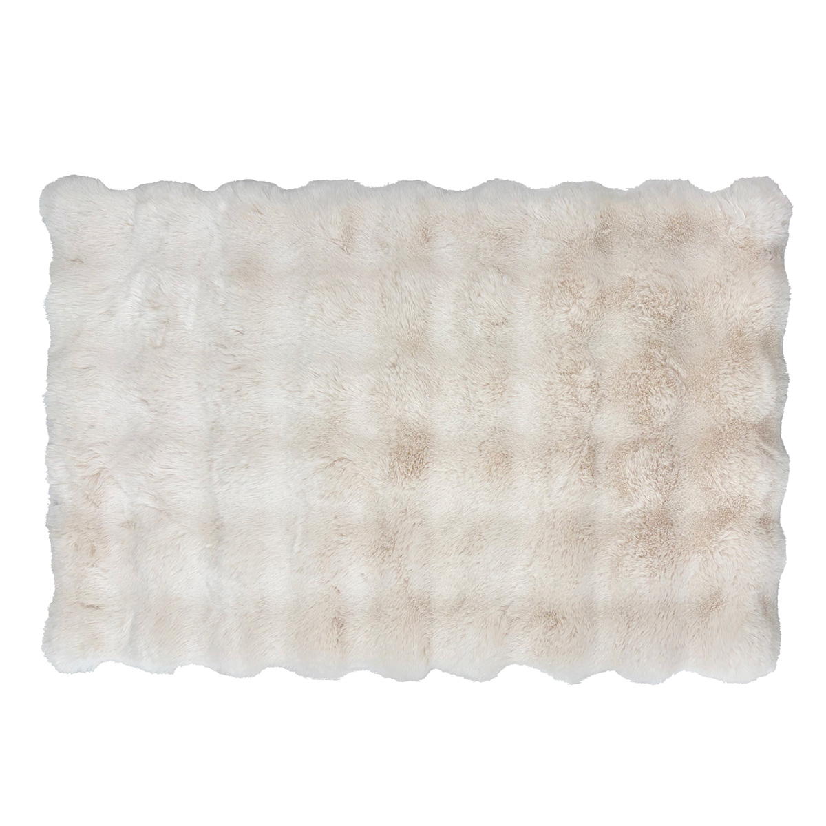 Tokinone PB.ファーカーペット アイボリー 021364