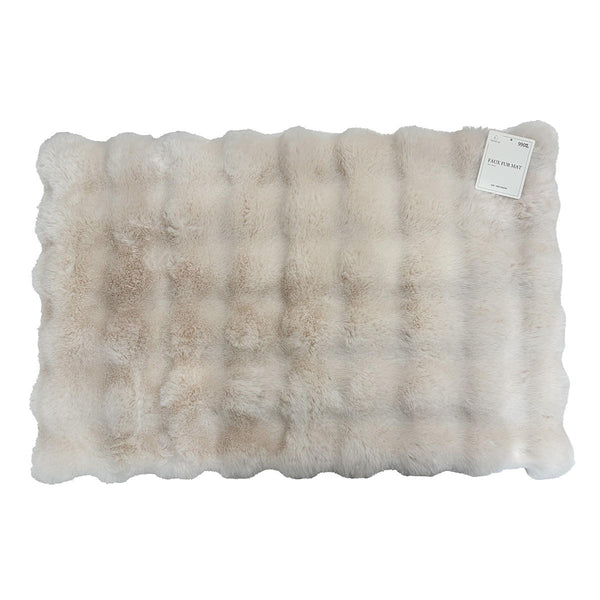 在庫限り】Tokinone PB.ファーカーペット アイボリー 021364