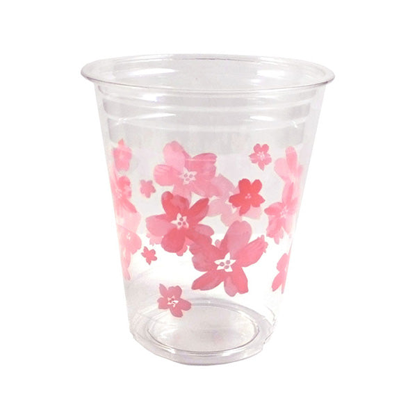 【OUTLET】桜柄 はなのプラカップ 420ml 5個入り　030869