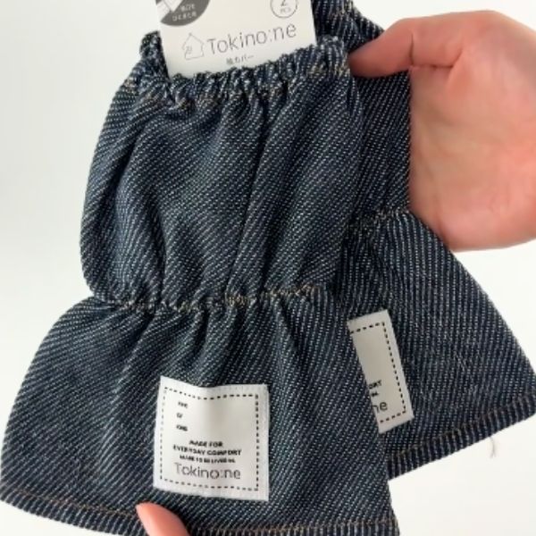 【在庫限り】Tokinone PB.キッチン袖カバー デニム風 032307