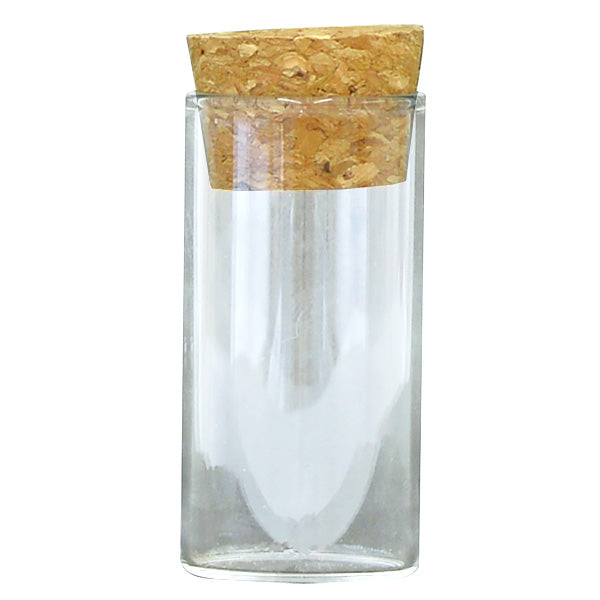 スティックグラス 試験管風 ガラス瓶 30mm6cm　034240