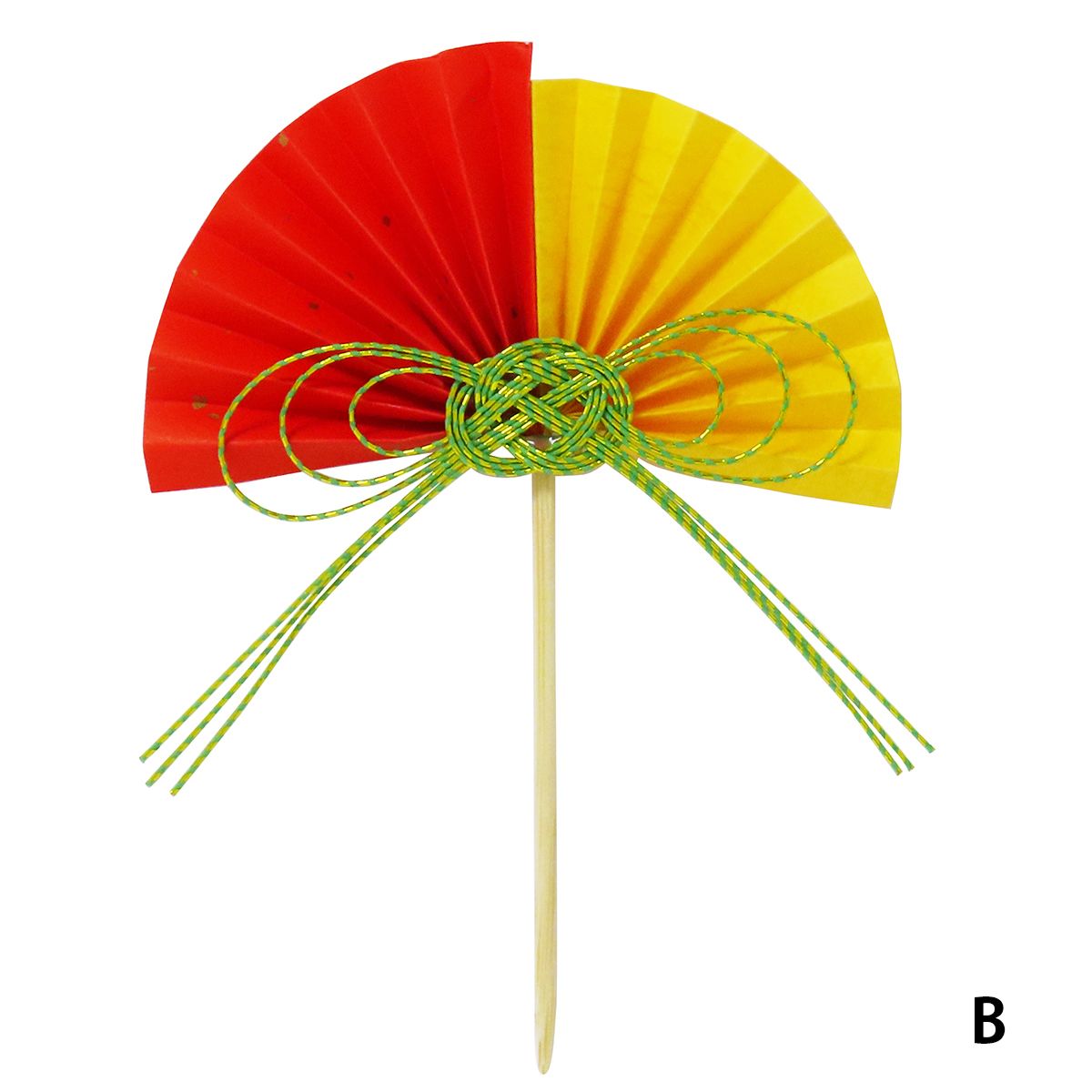 【在庫限り】お正月飾り 扇串　035428
